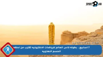 7 أسابيع.. بطولة كأس العالم للرياضات الإلكترونية تقترب من لحظة الحسم النهائية